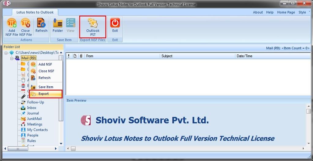 lotus notes to outlook